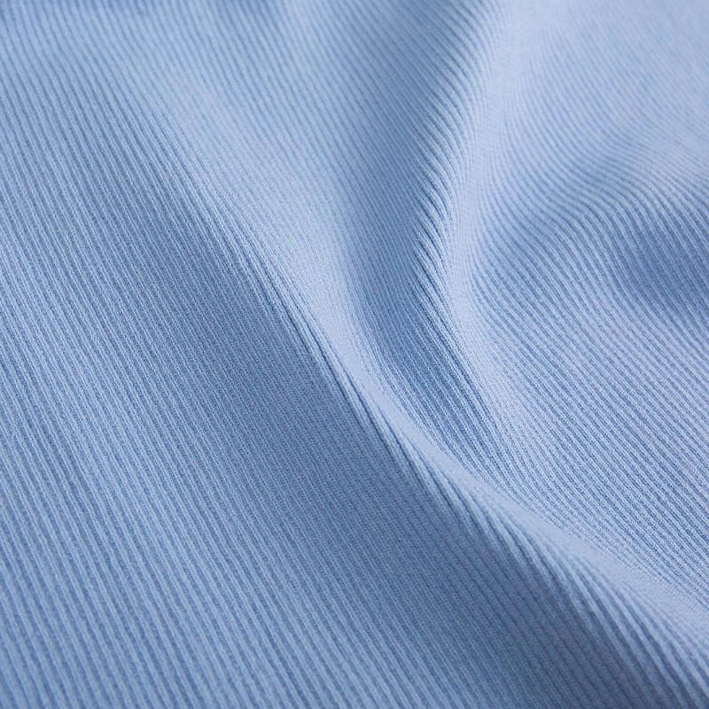 Stretch-Bekleidungsstoff aus geripptem 2x2-Polyester