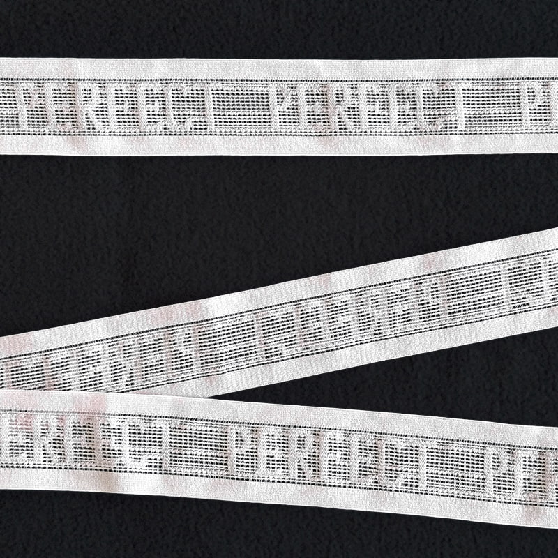 Beschriftetes Gurtband